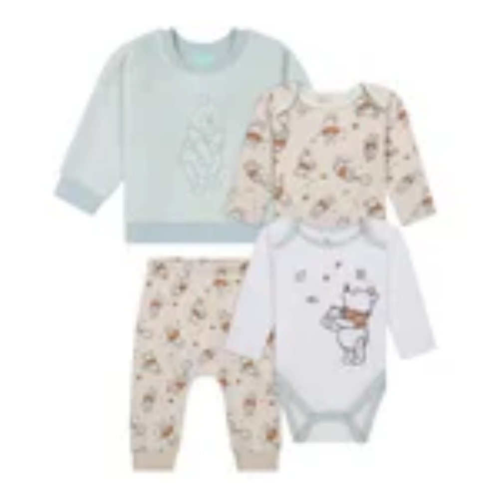 Winnie The Pooh Baby 4-piece Plush Set